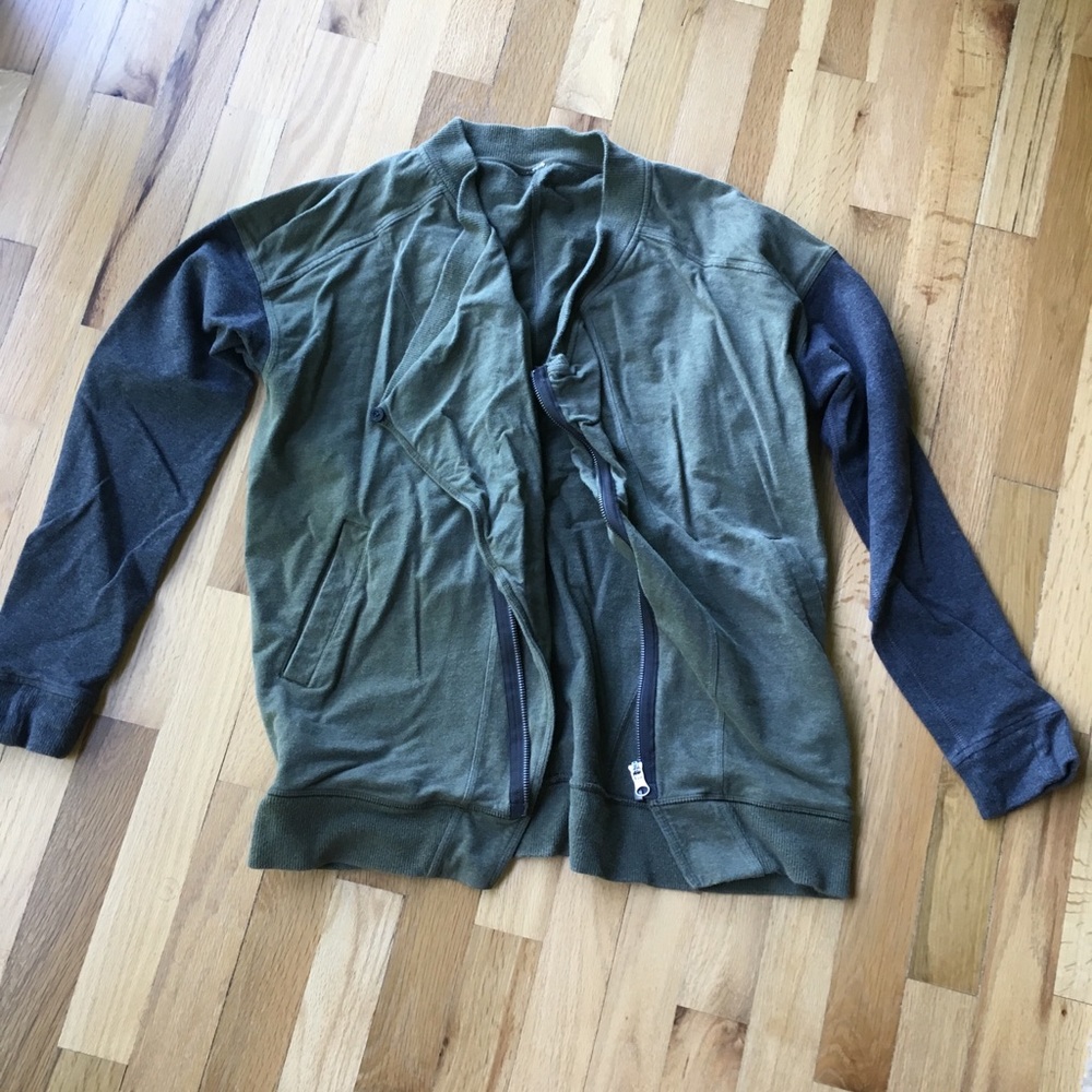 Lululemon Moto zip sweater